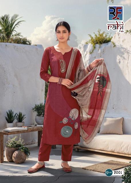 Rahi rising gold vol-2 dress materials wholesale shops in surat
